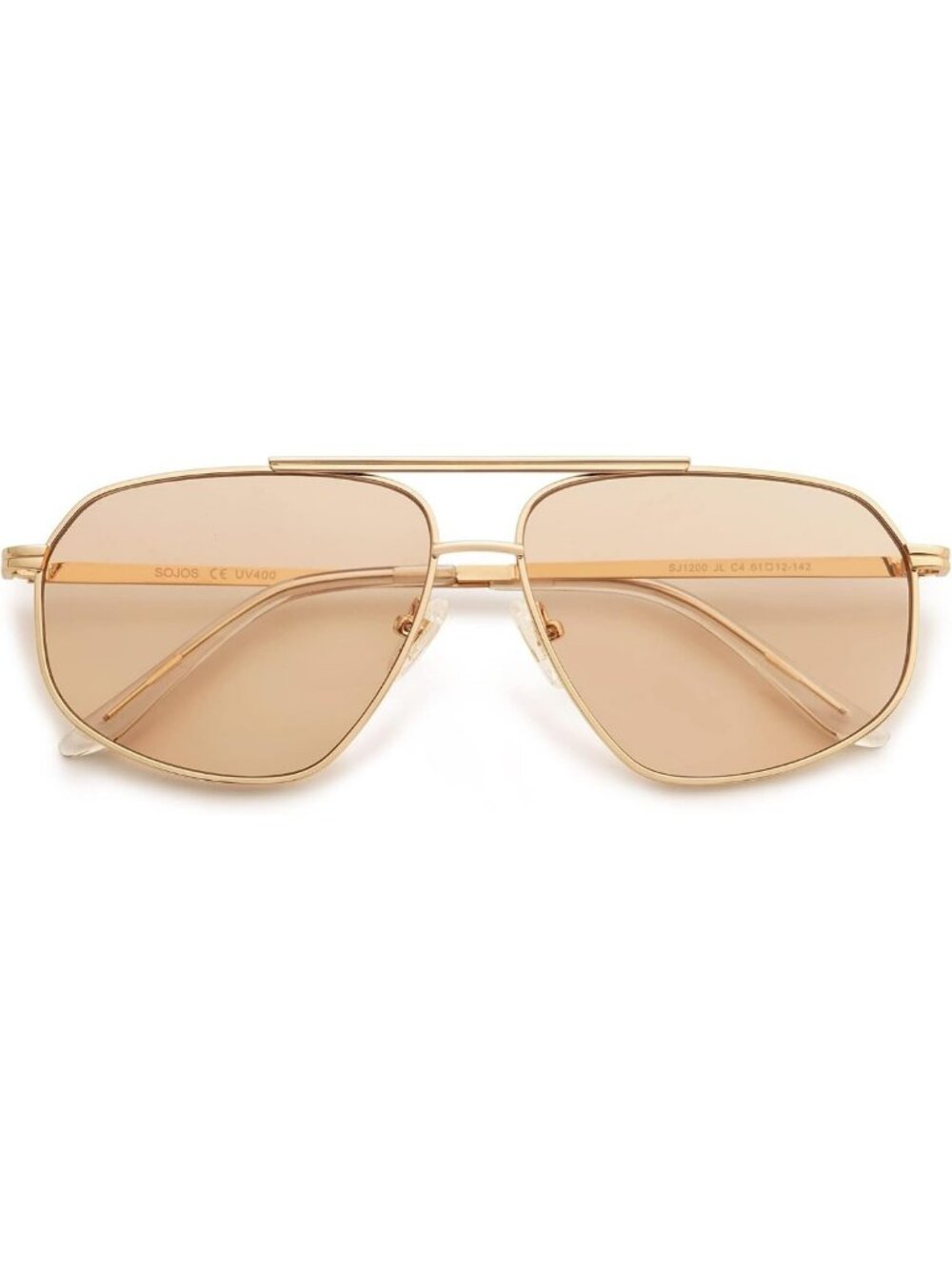 Trendy Retro Hexagon Aviator Sunglasses for Women & Men - UV400 Protection